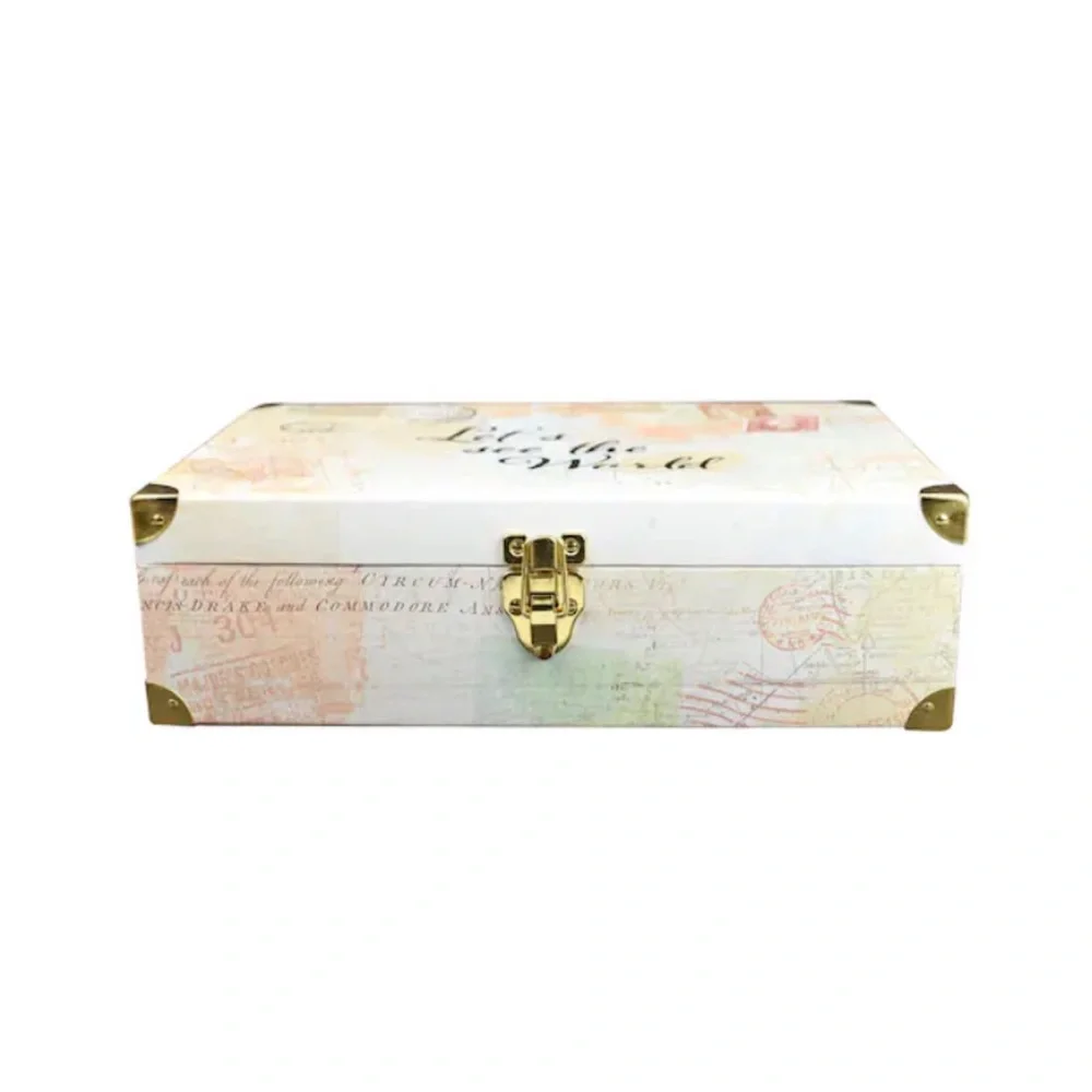 Decorative Luggage Storage Box / Suitcase Box Trunk